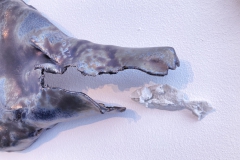 Wand-Objekte aus Keramik und Porzellan, Detail
